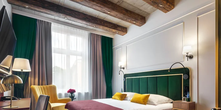 Ubytovanie hodné kráľovnej: štýlový hotel v centre Krakova len na skok od hradu Wawel aj hlavného námestia