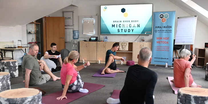 Zážitkový víkendový pobyt s kurzom Wim Hof Metódy s Jurajom Bučekom