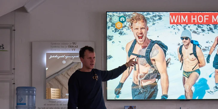 Zážitkový víkendový pobyt s kurzom Wim Hof Metódy s Jurajom Bučekom
