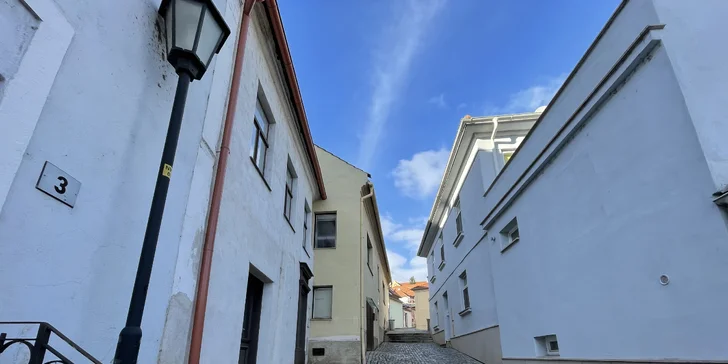 Dovolenka v srdci Třebíča s pamiatkami UNESCO: raňajky alebo polpenzia a bazén neobmedzene