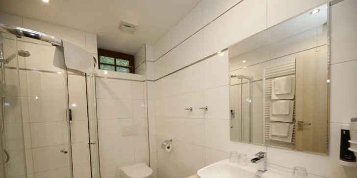 Pobyt v srdci Jeseníkov až pre 8 osôb: polpenzia, vstup do wellness aj masáž