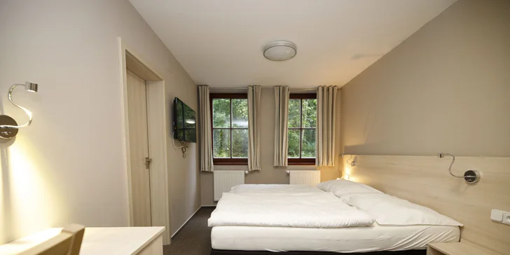 Pobyt v srdci Jeseníkov až pre 8 osôb: polpenzia, vstup do wellness aj masáž