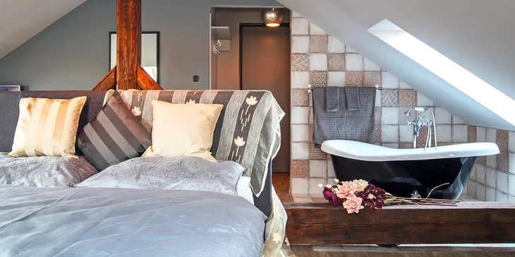 Pobyt v Kutnej Hore v prvorepublikovej vile: raňajky aj privátny wellness