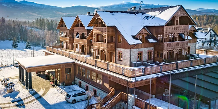Luxusný pobyt v 5* hoteli v poľských Krkonošiach: raňajky, neobmedzený wellness aj výlety