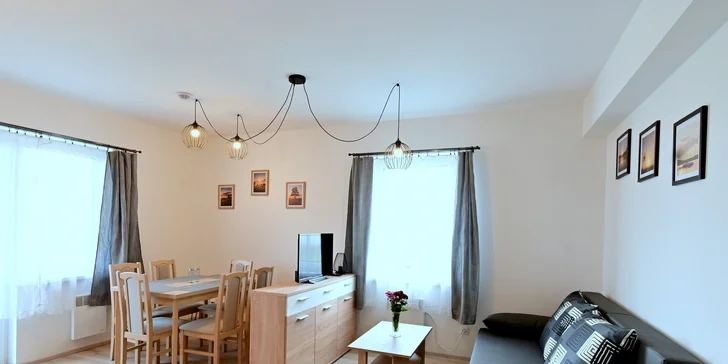 Jesenické podhorie pre 2–6 osôb: komfortné apartmány s kuchynkou