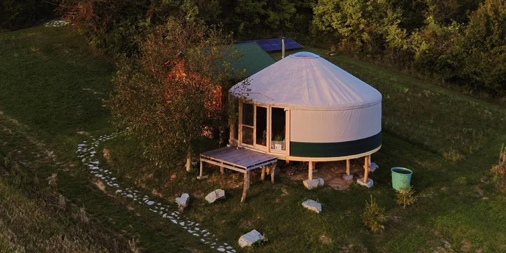 Netradičné ubytovanie v Jurte pod Hviezdami