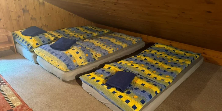 Prenájom útulnej a plne vybavenej zrubovej chaty vo Vrchlabí až pre 6 osôb