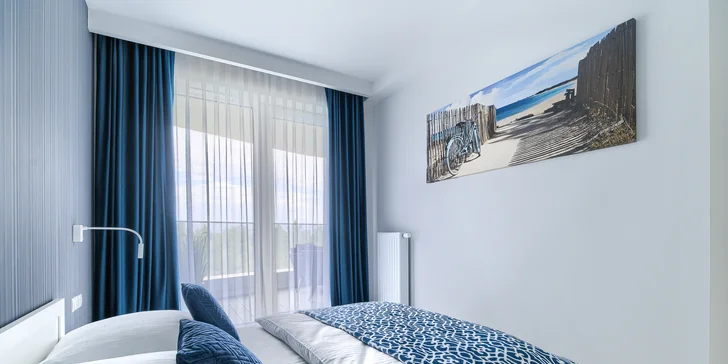 Nové krásne apartmány pri Baltskom mori až pre 4 osoby: medzi morom a jazerom, v lete bazén