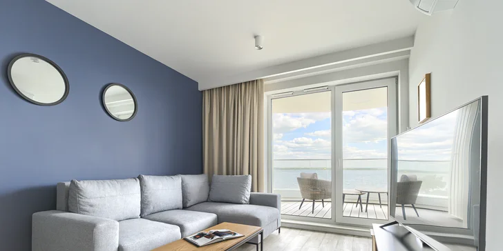 Nové krásne apartmány pri Baltskom mori až pre 4 osoby: medzi morom a jazerom, v lete bazén