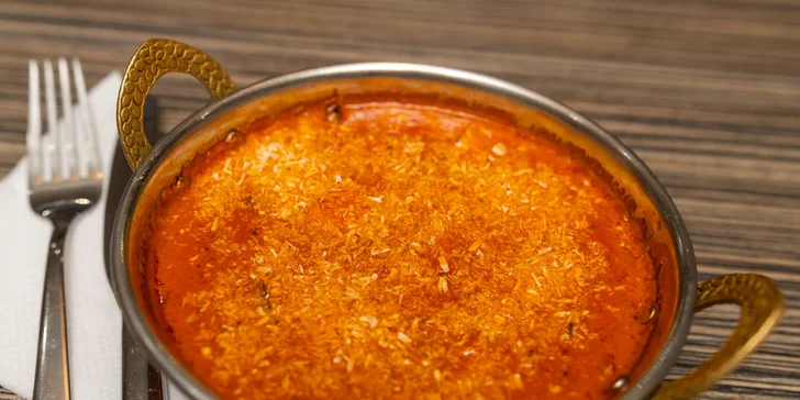 Kuracie alebo vegetariánske indické degustačné menu