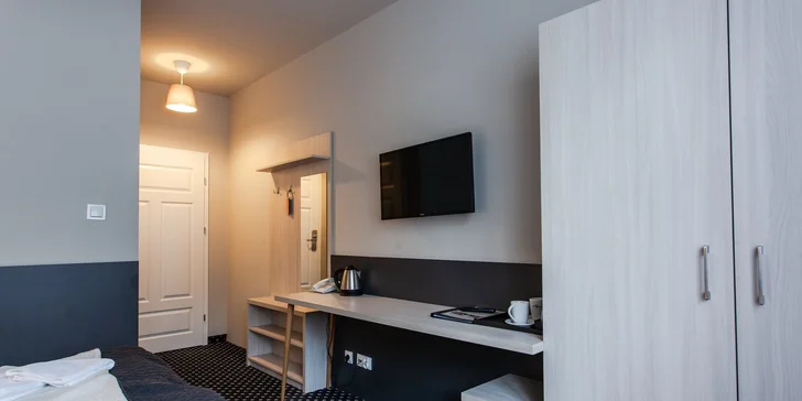 Kúpeľné mesto Duszniki Zdrój: moderný hotel s wellness a polpenziou