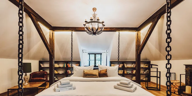 Romantika kúsok od Tábora: luxusný pobyt v mlyne, raňajky alebo polpenzia aj relaxácia