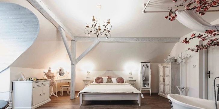 Romantika kúsok od Tábora: luxusný pobyt v mlyne, raňajky alebo polpenzia aj relaxácia