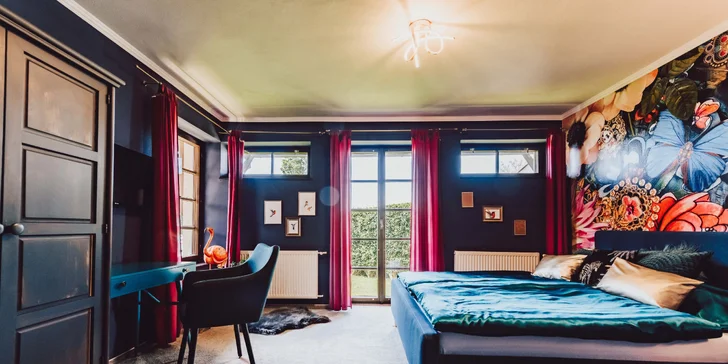 Romantika kúsok od Tábora: luxusný pobyt v mlyne, raňajky alebo polpenzia aj relaxácia