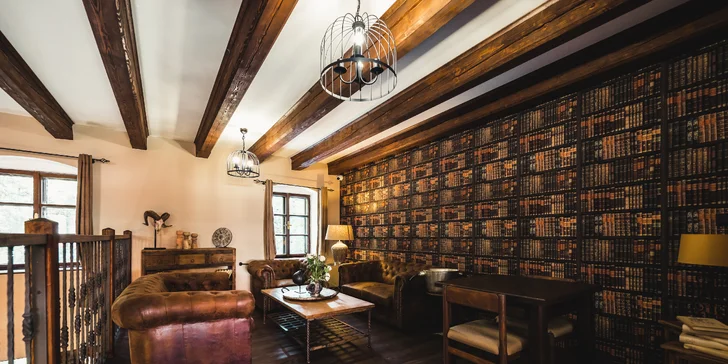 Romantika kúsok od Tábora: luxusný pobyt v mlyne, raňajky alebo polpenzia aj relaxácia