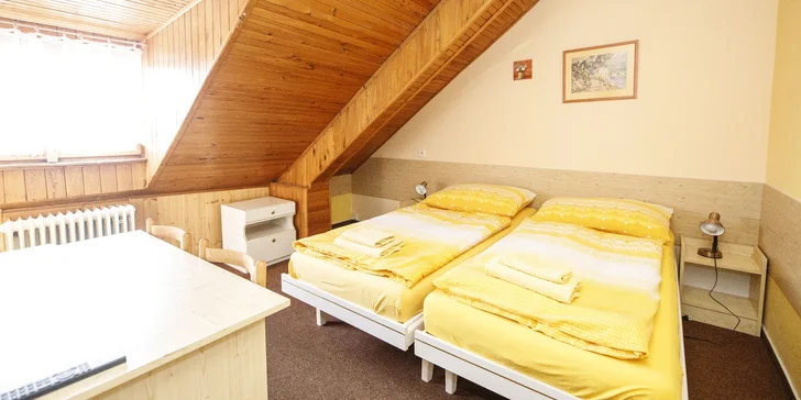 Aktívny pobyt v Prčici pre 2–4 osoby: raňajky, ihrisko, telocvičňa aj požičovňa bicyklov