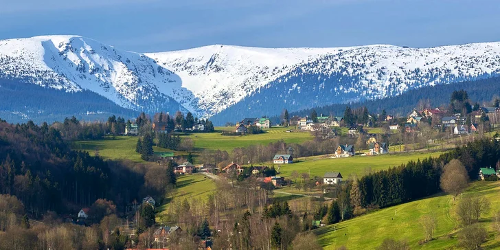 Pobyt v Krkonošiach s raňajkami a možnosťou privátneho wellness