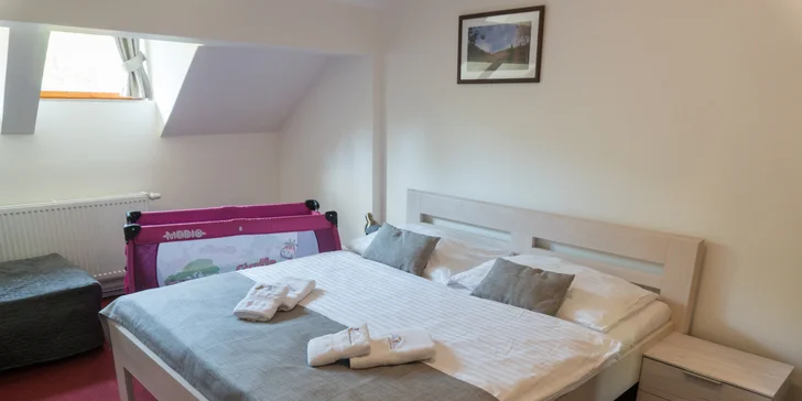 Pobyt v Krkonošiach s raňajkami a možnosťou privátneho wellness