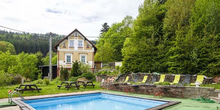 Pobyt v krkonošskom penzióne pre páry aj rodiny s raňajkami alebo polpenziou