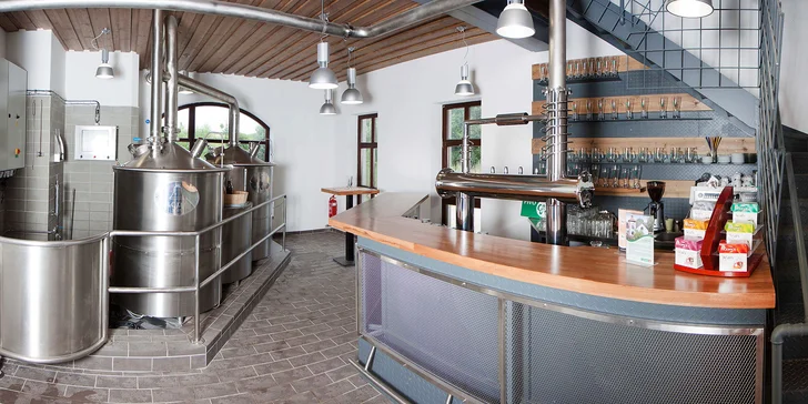 Relax pri Českom Krumlove: luxusný statok s vlastným pivovarom a čokoládovňou, strava a bazén