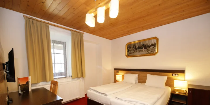 Relax pri Českom Krumlove: luxusný statok s vlastným pivovarom a čokoládovňou, strava a bazén