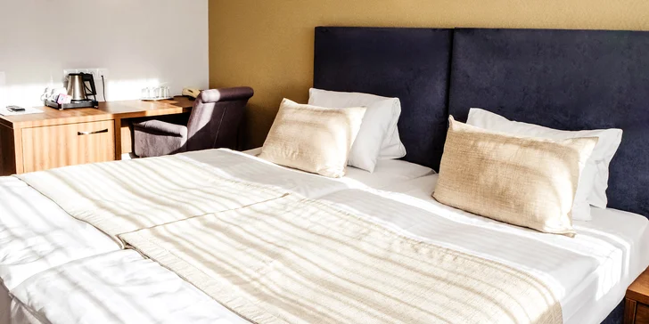 4* relax v centre Plzne: raňajky alebo polpenzia aj wellness a pivný kúpeľ s neobmedzeným pivom