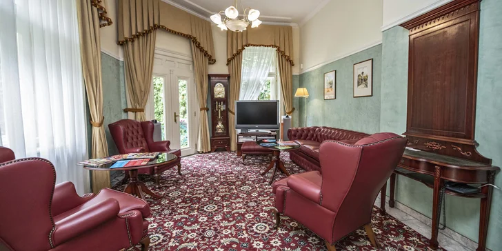 Užite si Karlove Vary: pobyt v 4* hoteli s raňajkami alebo polpenziou aj procedúrami