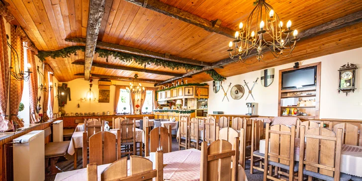 Pobyt v Božom Dare: 2-8 dní s polpenziou a zázemím pre cyklistov