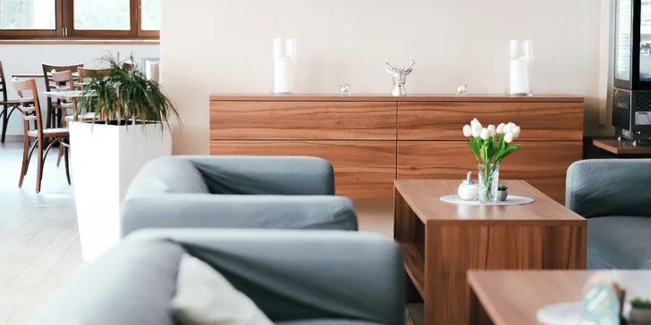 Dovolenka v prírode Jizeriek pre dvoch aj rodinu: plná penzia a neobmedzený wellness