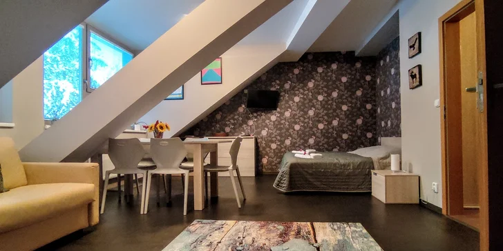 Krásne apartmány v Harrachove: bez stravy alebo s raňajkami a so vstupom do saunového sveta Grotta Spa