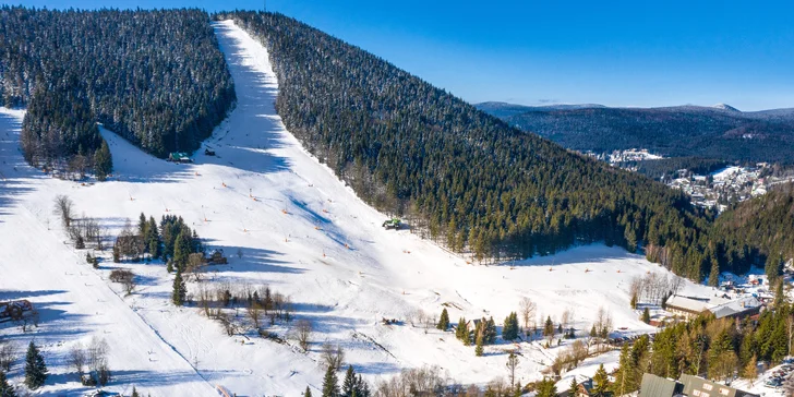 Krásne apartmány v Harrachove: bez stravy alebo s raňajkami a so vstupom do saunového sveta Grotta Spa