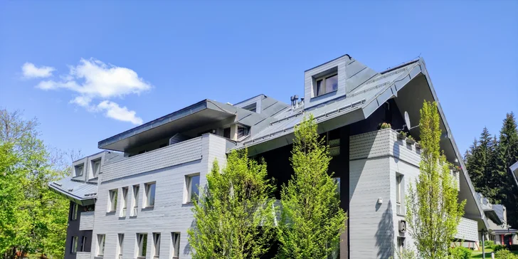 Krásne apartmány v Harrachove: bez stravy alebo s raňajkami a so vstupom do saunového sveta Grotta Spa