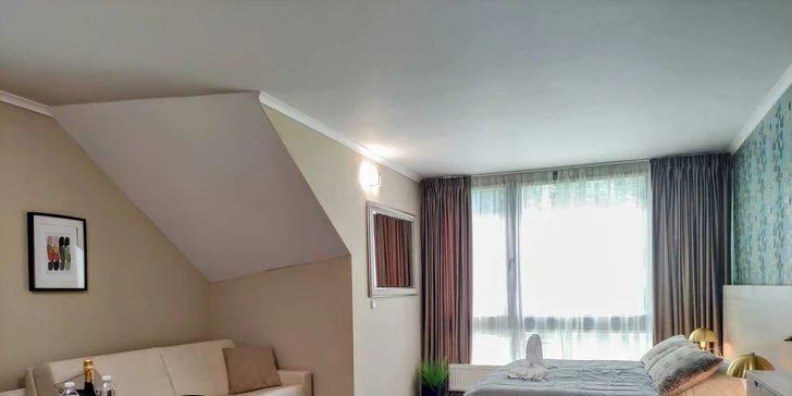 Krásne apartmány v Harrachove: bez stravy alebo s raňajkami a so vstupom do saunového sveta Grotta Spa