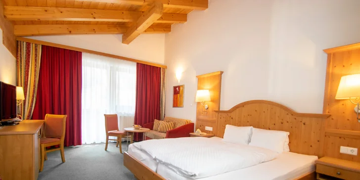 Dovolenka v oblasti Oetz v Tirolsku: 4* horský hotel s raňajkami alebo bez stravy a s wellness, 600 m od zjazdoviek