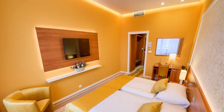 Jednotlivci, páry či s rodinou do Brna: hotel so strešným wellness, raňajky aj večere