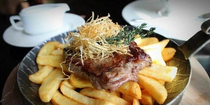Francúzske 3-chodové menu v Brasserie La Marine