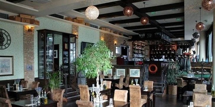 Francúzske 3-chodové menu v Brasserie La Marine