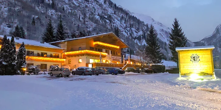 Kaprun a Kitzsteinhorn: pobyt s wellness, polpenziou a lyžovaním