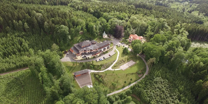 Oddychový pobyt v Orlických horách: raňajky alebo polpenzia, neobmedzený wellness aj procedúry