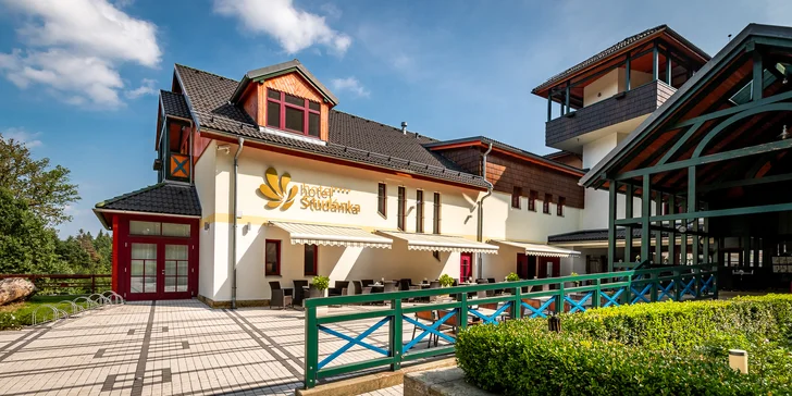 Oddychový pobyt v Orlických horách: raňajky alebo polpenzia, neobmedzený wellness aj procedúry