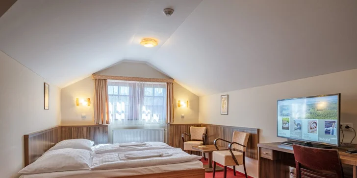 Oddychový pobyt v Orlických horách: raňajky alebo polpenzia, neobmedzený wellness aj procedúry