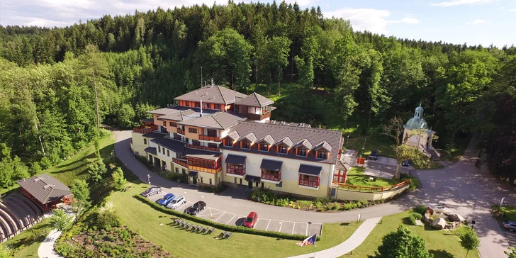 Oddychový pobyt v Orlických horách: raňajky alebo polpenzia, neobmedzený wellness aj procedúry