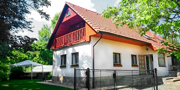 Chalupa v Českom raji pri Prachovských skalách: šport aj oddych až pre 10 osôb