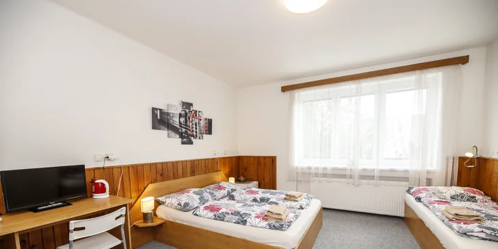 Pobyt v Jáchymove v Krušných horách: ubytovanie v izbách alebo apartmánoch