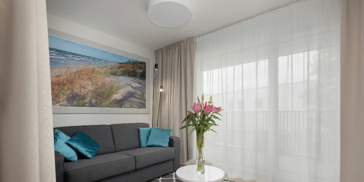 Pobyt v Kolobřehu len 1 km od mora aj s jedlom a neobmedzeným wellness