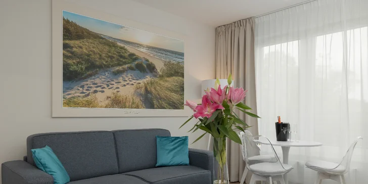 Pobyt v Kolobřehu len 1 km od mora aj s jedlom a neobmedzeným wellness