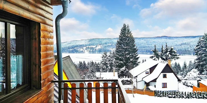 Až 8 dní pohody priamo pri Lipne: vybavený apartmán s kuchynkou a požičaním bicyklov aj infrasaunou