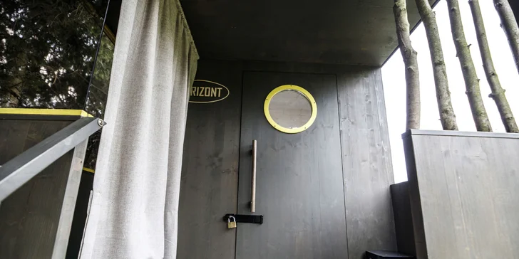 Ubytovanie v drevenom posede pri potôčiku s možnosťou poctivých raňajok