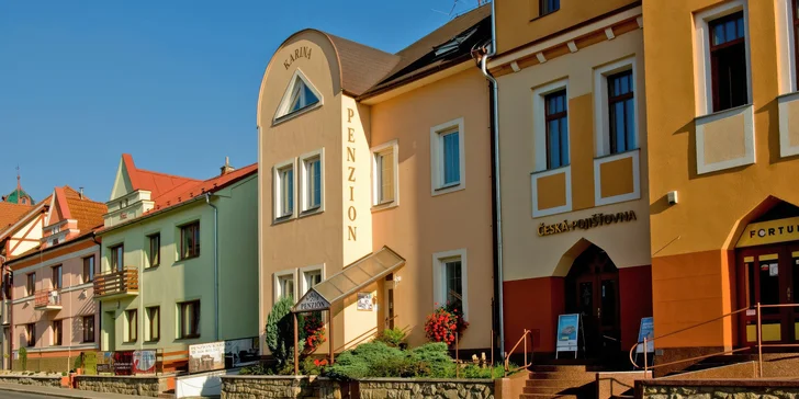 Pobyt v kúpeľnom meste Luhačovice: raňajkový kôš aj welcome drink