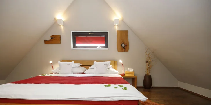 Buďte pár dní len spolu: romantický pobyt v luxusnej chate so saunou, vírivkou, cryo vaňou a krbom